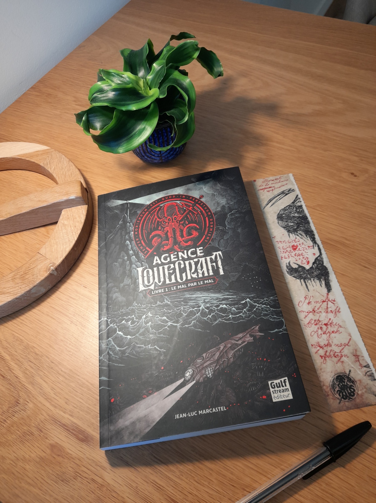 Agence Lovecraft, Livre 1 : Le Mal par le mal (2021), Jean-Luc Marcastel